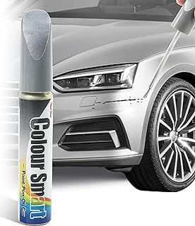VARGTR Automotive Touch Up Paint Pen - Quick Scratch Repair & Primer Filler (Silver)