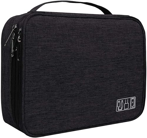 Organizador de electrónica, Jelly Comb, accesorios electrónicos, bolsa organizadora de cables, impermeable, bolsa de almacenamiento para cable de