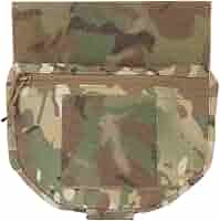 FLYYE タクティカルベスト + マガジンダンプドロップポーチ　A-TACS FLYYE Dual AK Magazine Pouches A-TACS FG (A-TACS森林ver