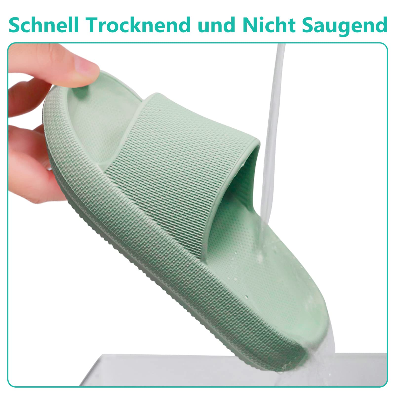 Unisex Kinder Badelatschen Jungen Mädchen Badeschlappen Cozy Slides Wolken Schlappen Original Eva Weiche Dicke Sohle rutschfeste Schwimmbad Strand Badeschuhe 29-37 EU