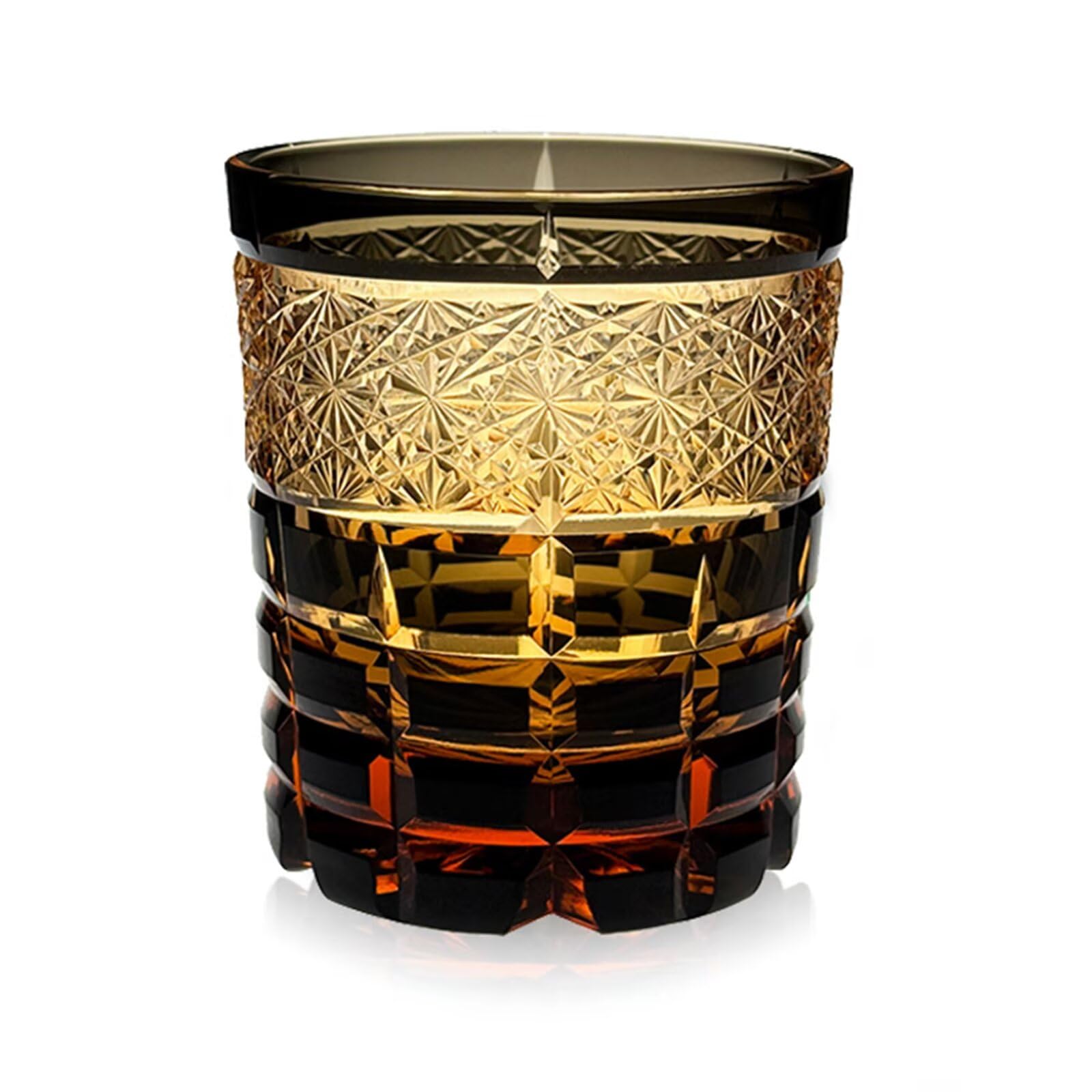 FCOVIRLEN Vaso de whisky de cristal