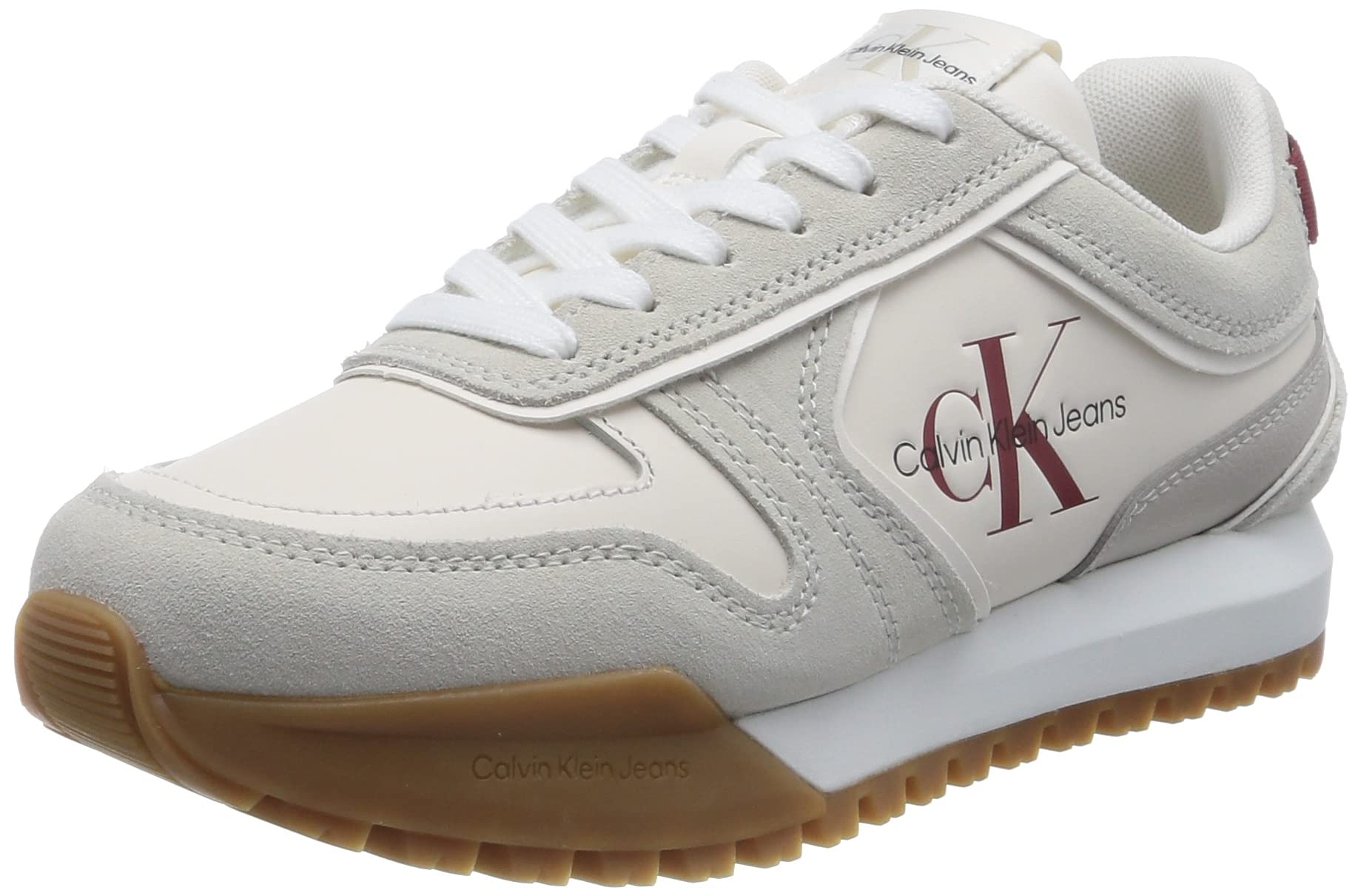 Calvin Klein Jeans Toothy Runner Irregular Lines W Yw0yw00934, Zapatilla de Running Mujer