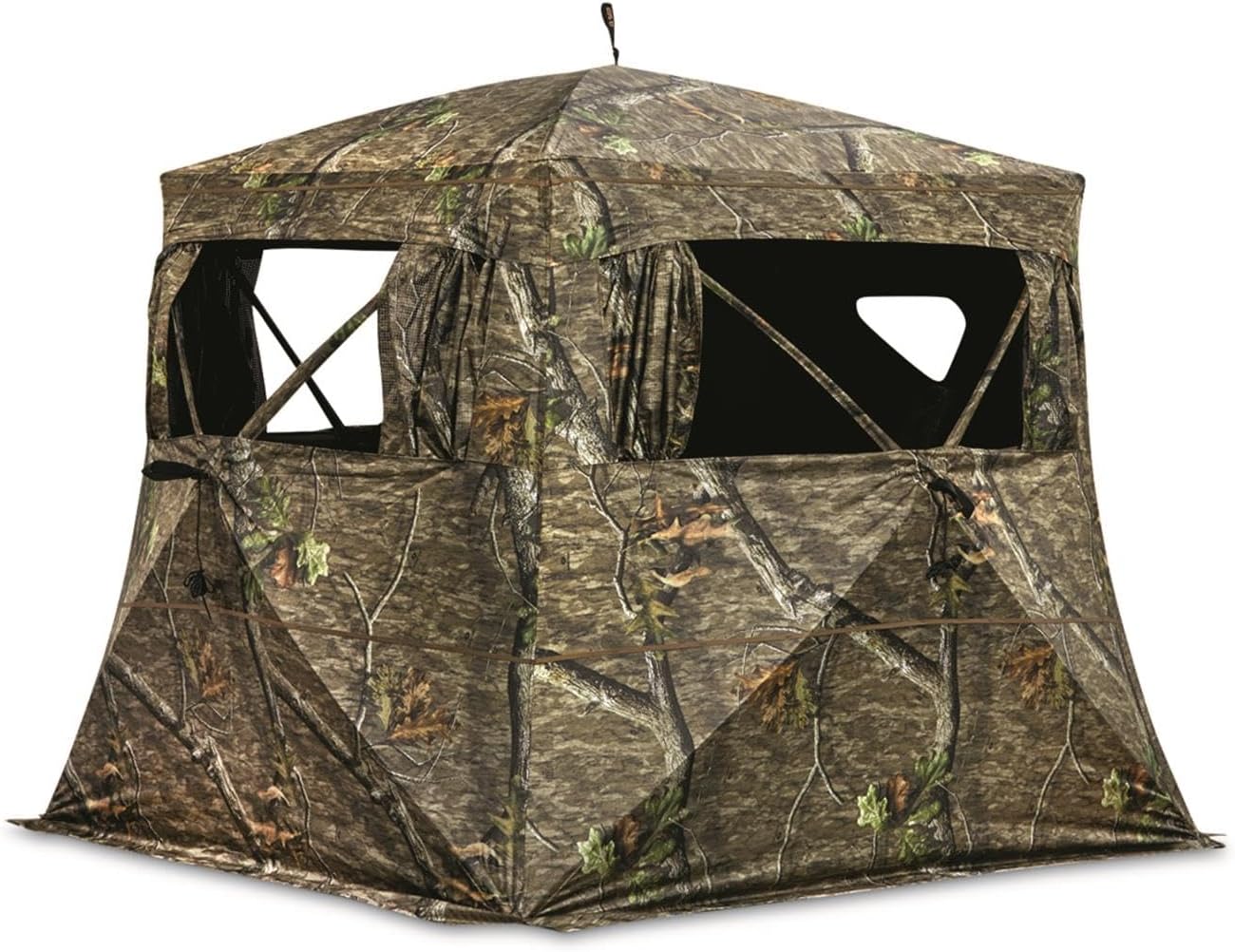 Guide Gear Flare 270 Pop-Up Hunting Camo Ground Blind for Deer, Duck, Bow, and Turkey Hunting Gear, Equipment, and Accessories
