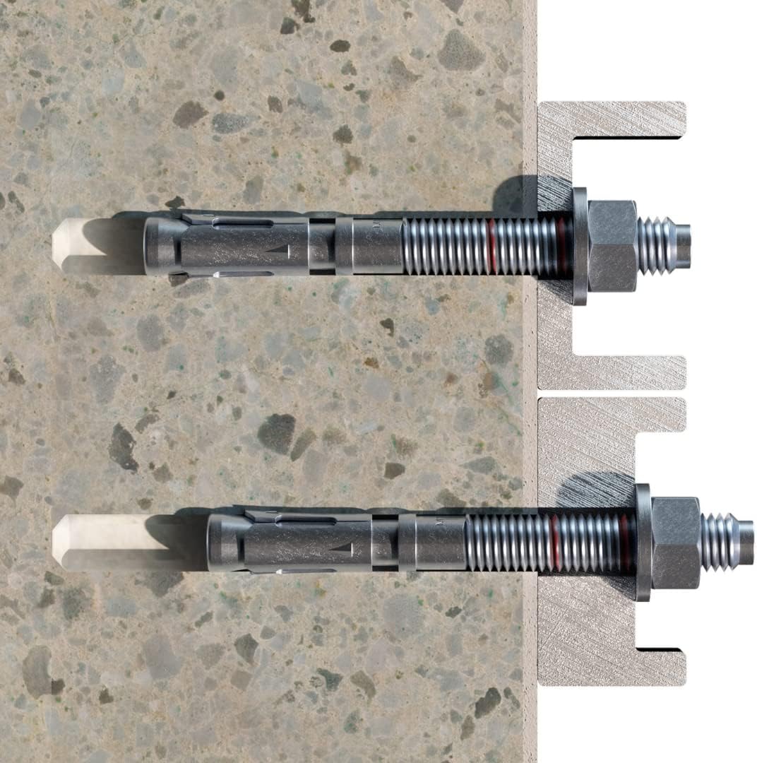 Fixing Systems MTH – Pack of 25 Anchor Male for High Loads, homologated ETE Option 7 Screw (Coating), AH16280