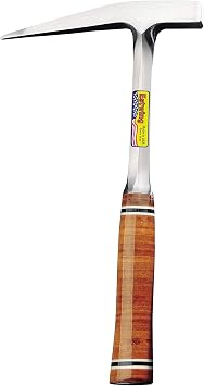 Estwing E13P 13oz Leather Grip Heavy Duty Pointed Tip Rock Pick