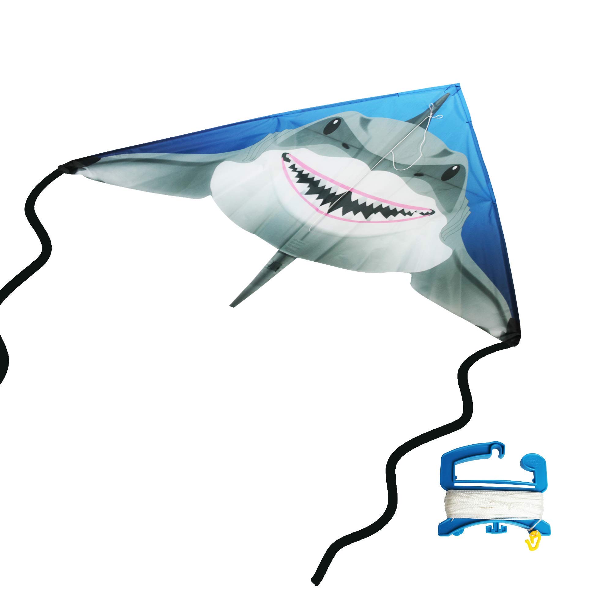 WindNSun Delta XT Nylon Kite, Shark, 54 Inches Wide