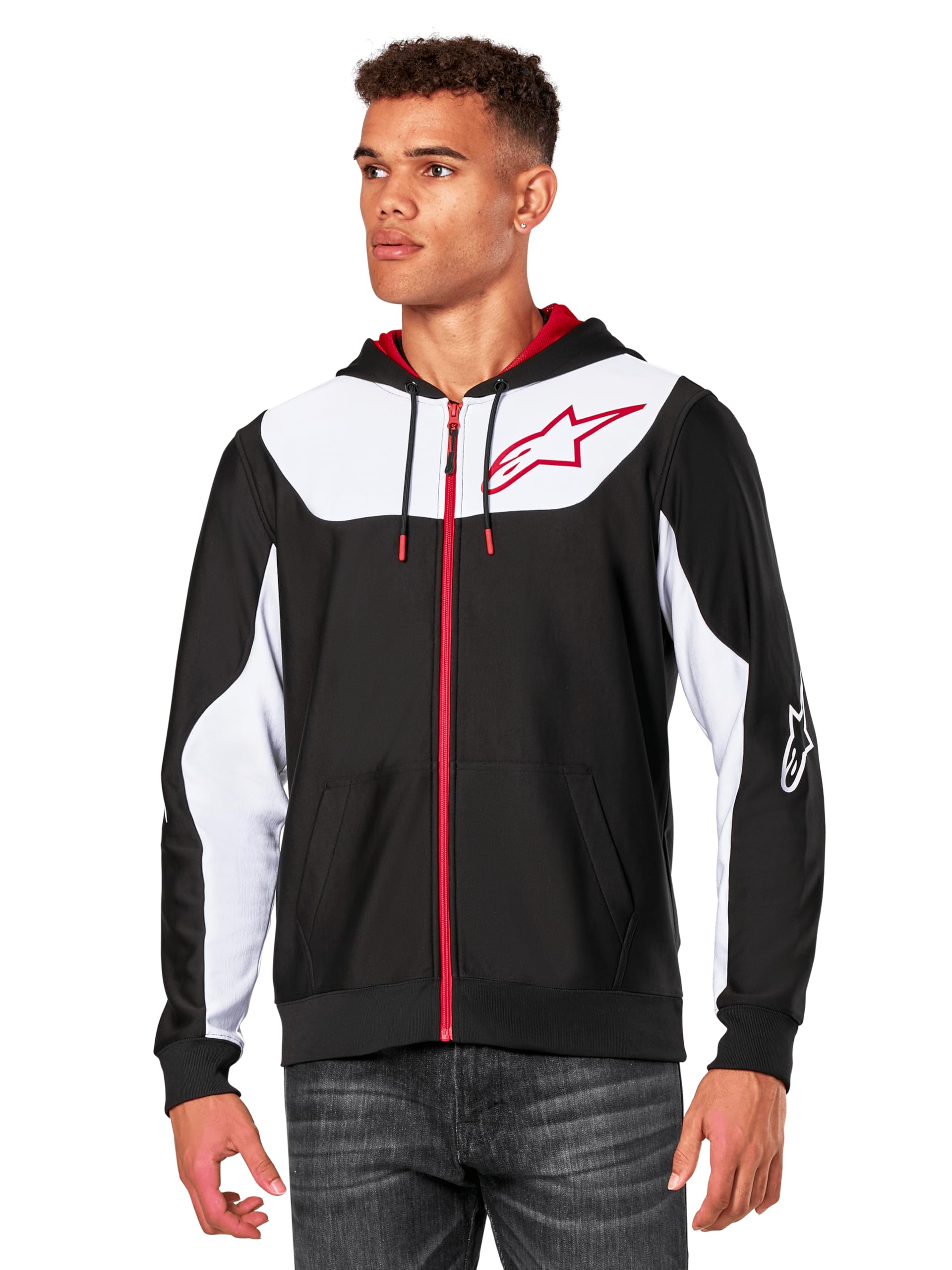 Alpinestars Unisex Black/White/Red Session V3 Hood