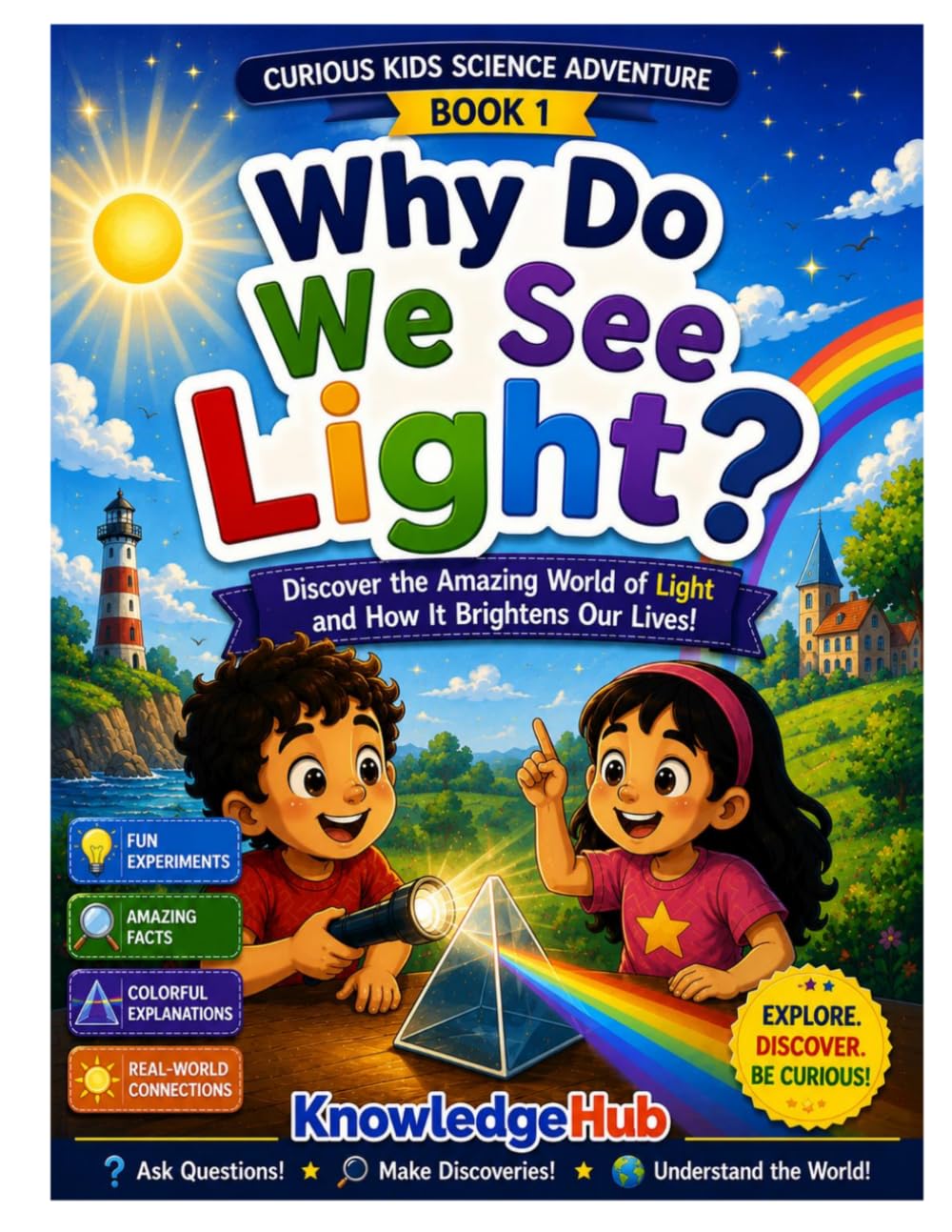 Why Do We See Light?: Discover How Light Helps Us See the Amazing World Around Us! (Curious Kids Science Adventure)