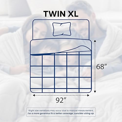 Vista 100 de Utopia Bedding Edredones tamaño King, relleno de edredón para todas las estaciones, edredón alternativo de plumón cosido en caja con pestañas