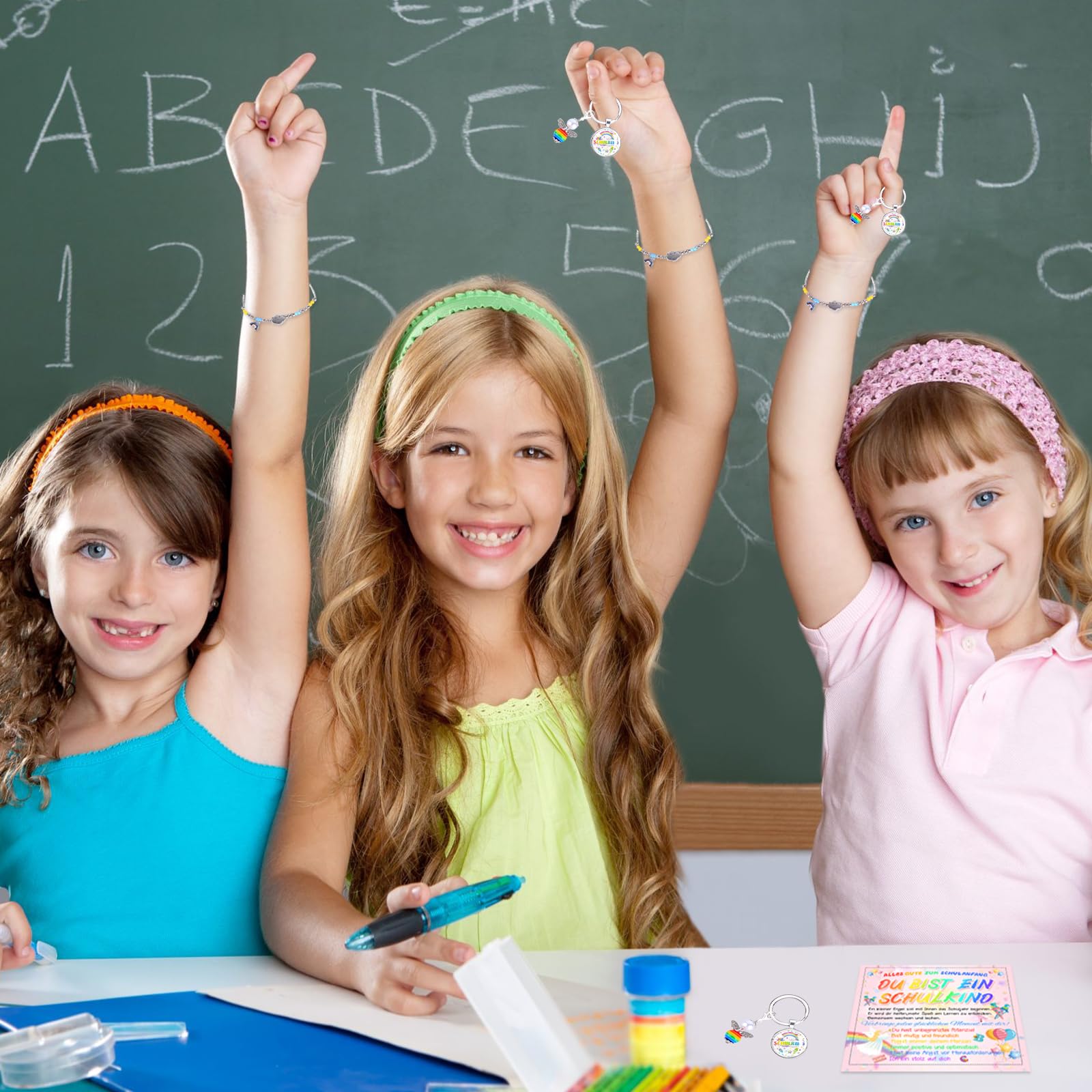 Humairc Collana Con Angelo Custode Per L'inizio Della Scuola