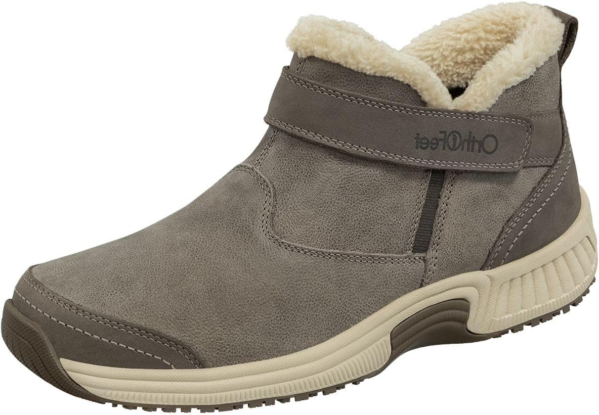 Orthofeet Women's Orthopedic Leather Siena Ankle Boots