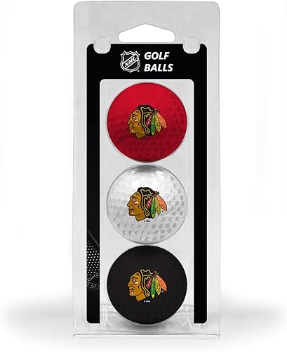 Miniatura 5 de Team Golf NHL Regulation Size Golf Balls, 3 Pack, Full Color Durable Team Imprint