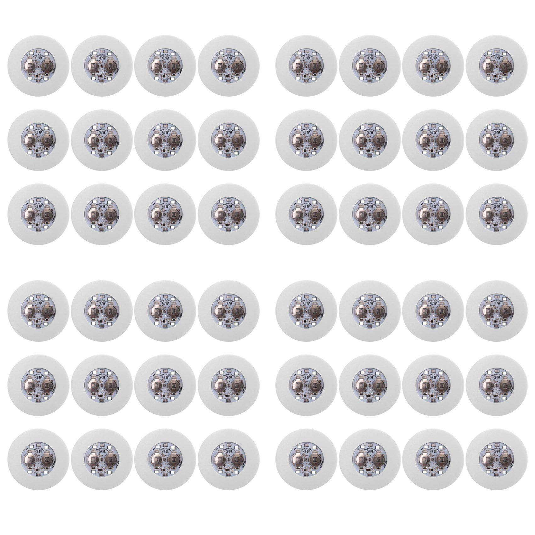 Hndhbfgrt LED Coaster,48 Pack Light Up Coasters,LED Bottle Lights,LED Sticker Coaster Discs Light Up for Flash Light Up Cup
