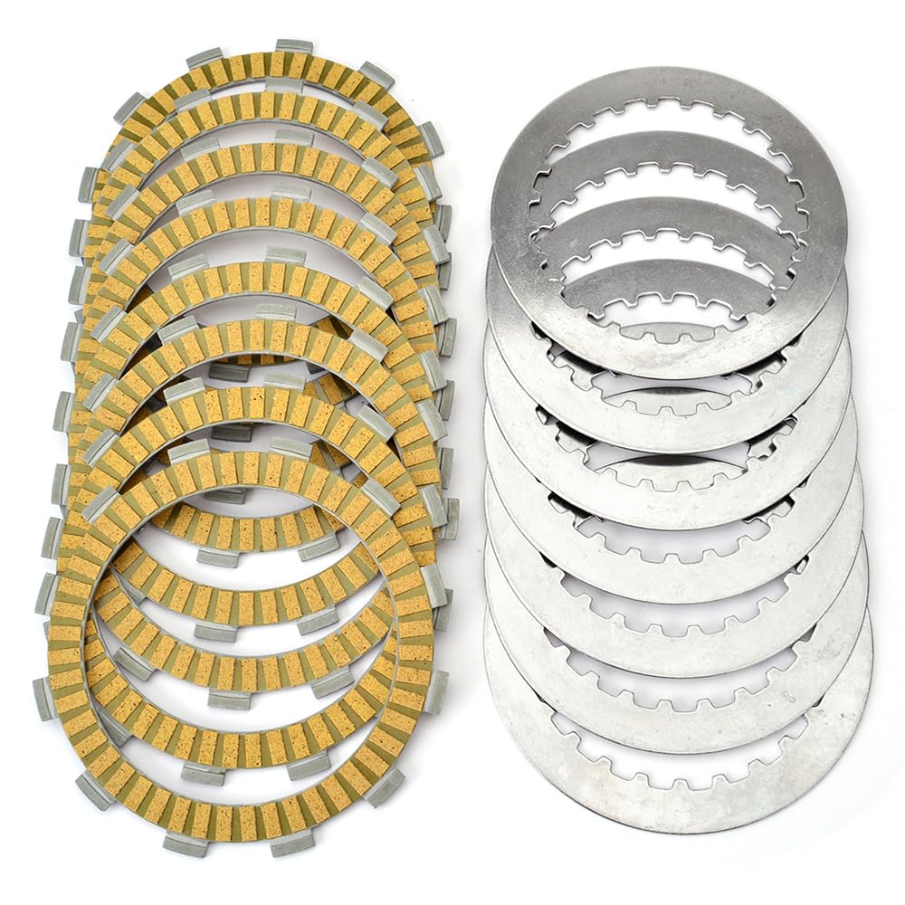 Kit de disco de fricción de embrague y placa de acero para GAS-GAS EC125 SM125 EC SM 125 2T Supermotard HUSABERG FE250 Motor FE 250