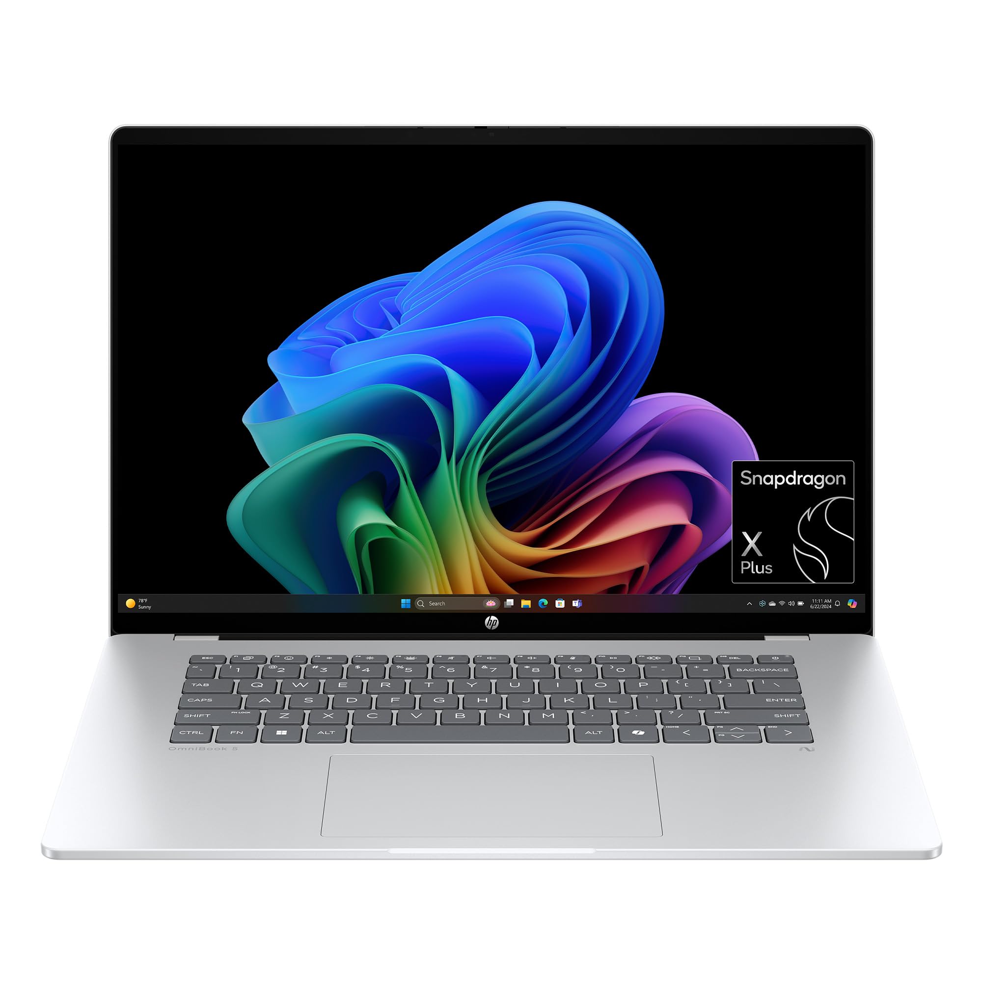 Windowsノート本体 HP OmniBook 5 LaptopNGAI 16-ag1000AU HP OmniBook 5 16 inch Laptop Next Gen AI PC, 2K Display
