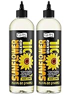 Vista 1 de LifeOiL Mezcla de girasol sin OMG, 33.8 onzas líquidas (paquete de 2)