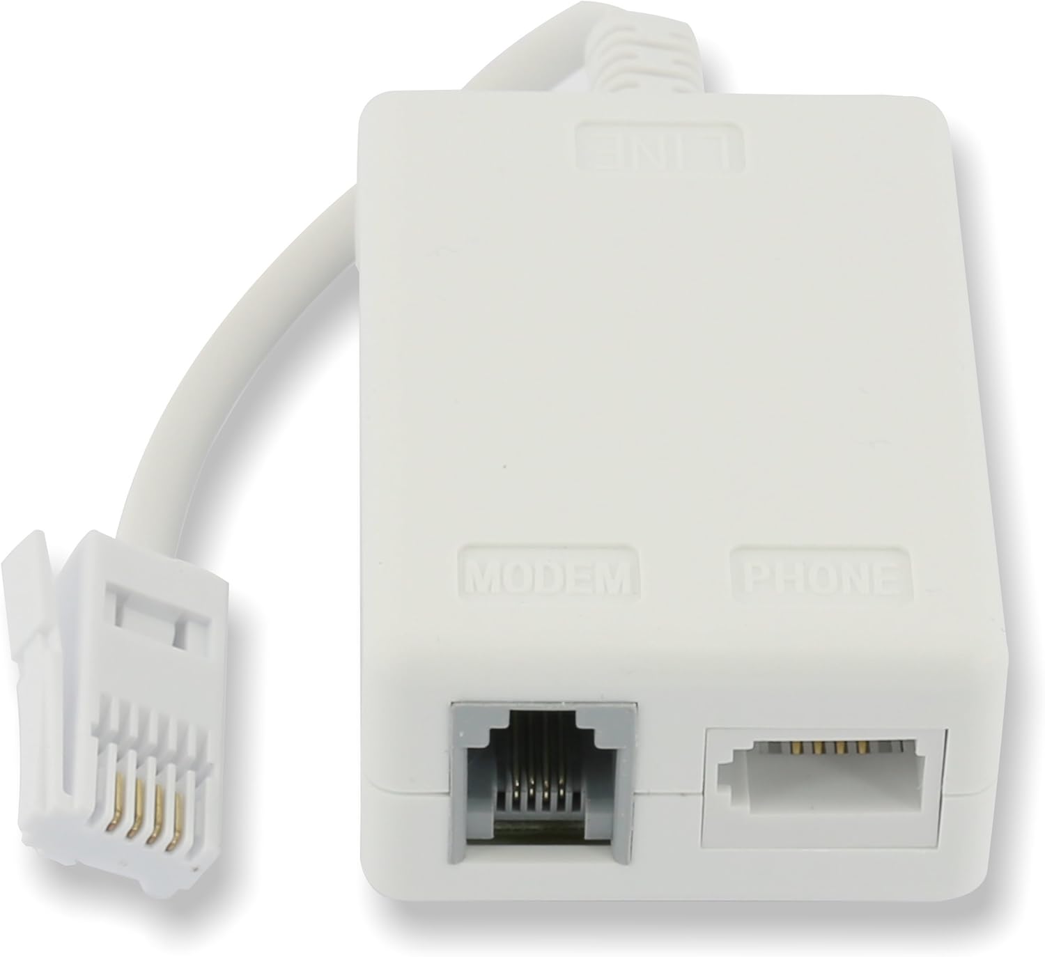 rhinocables ADSL Microfilter with Cable Lead and RJ11 Connection ...