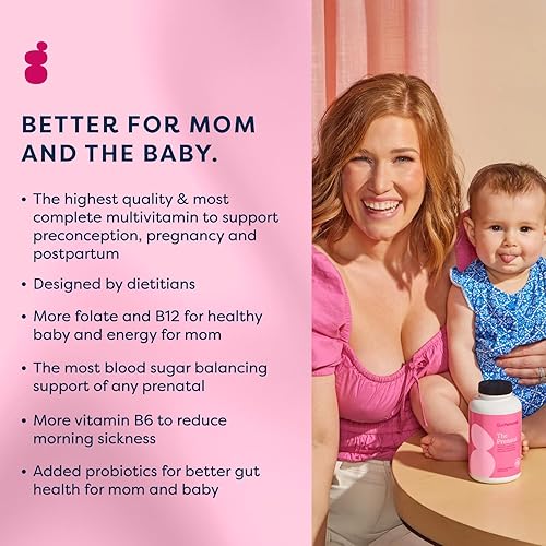 Miniatura 5 de GutPersonal El suplemento prenatal, alivia las náuseas matutinas y contiene nutrientes esenciales formulados para ser el apoyo prenatal y posnatal