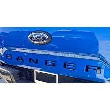 Eurosport Daytona- Compatible with 2024 Ranger Rear Bumper Letter Inserts - Black