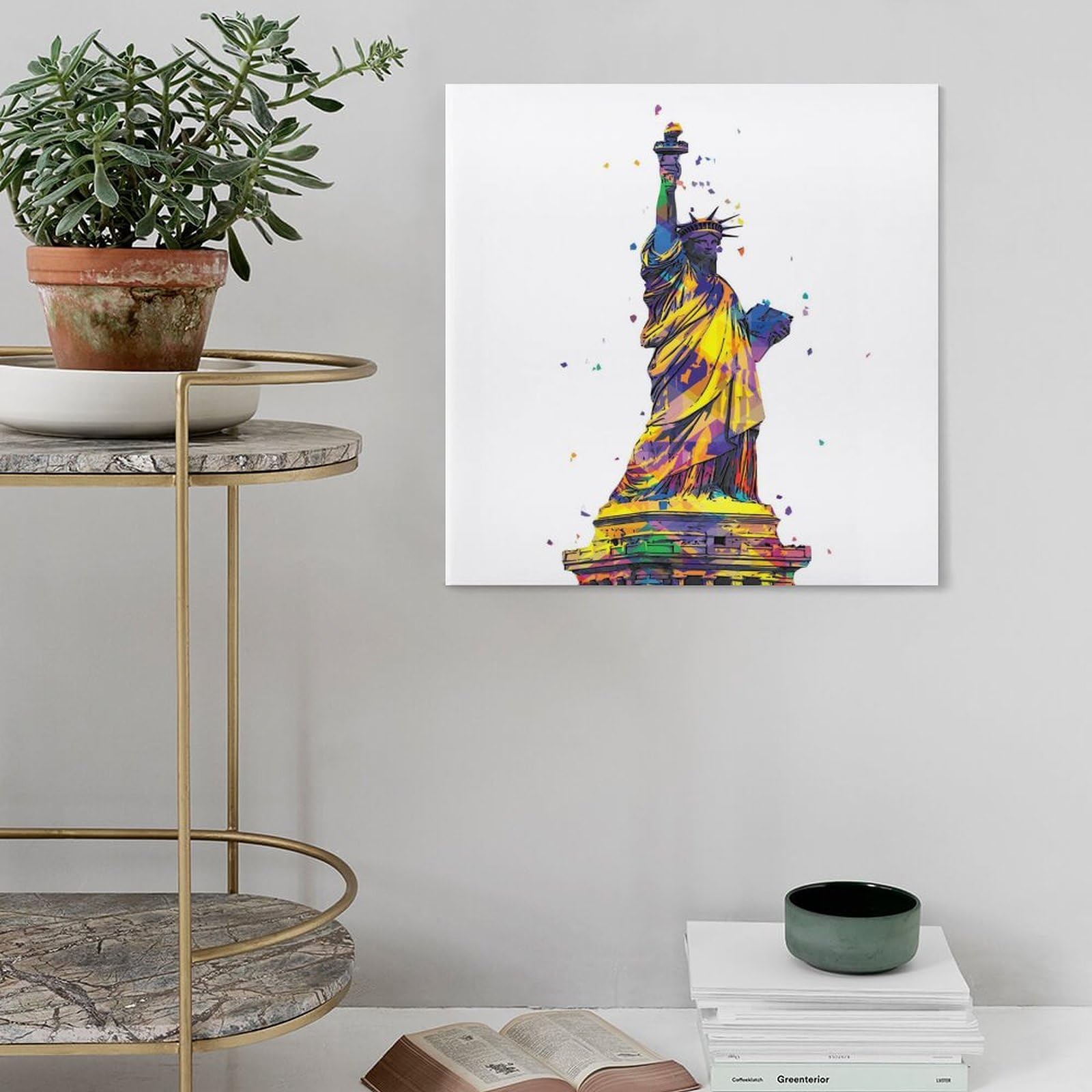 Amazon.co.jp: インテリア 絵画 モダンアート おしゃれ 自由の女神