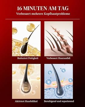 KTS Red Light Hair Growth Comb 660nm & 650nm Red Light Dual Light Spectrum for Scalp Care Hair Loss Treatment for Women/Men Restores Hair Thickness Volume Hair Growth Accelerate