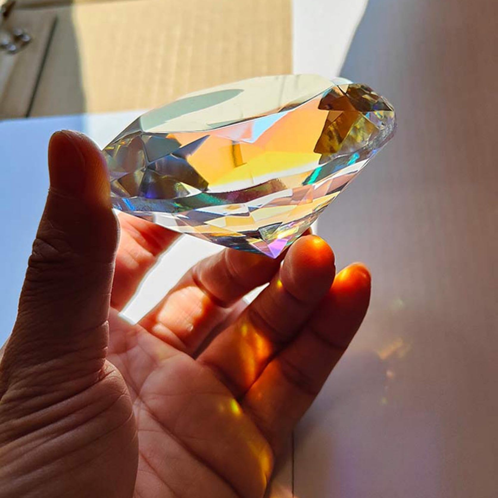 Amazon.co.jp: 人造ダイヤ k9クリスタルガラス 水晶 ダイヤ