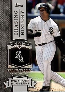 2013 Topps Chasing History Baseball Card #CH-25 Frank Thomas White Sox Mint