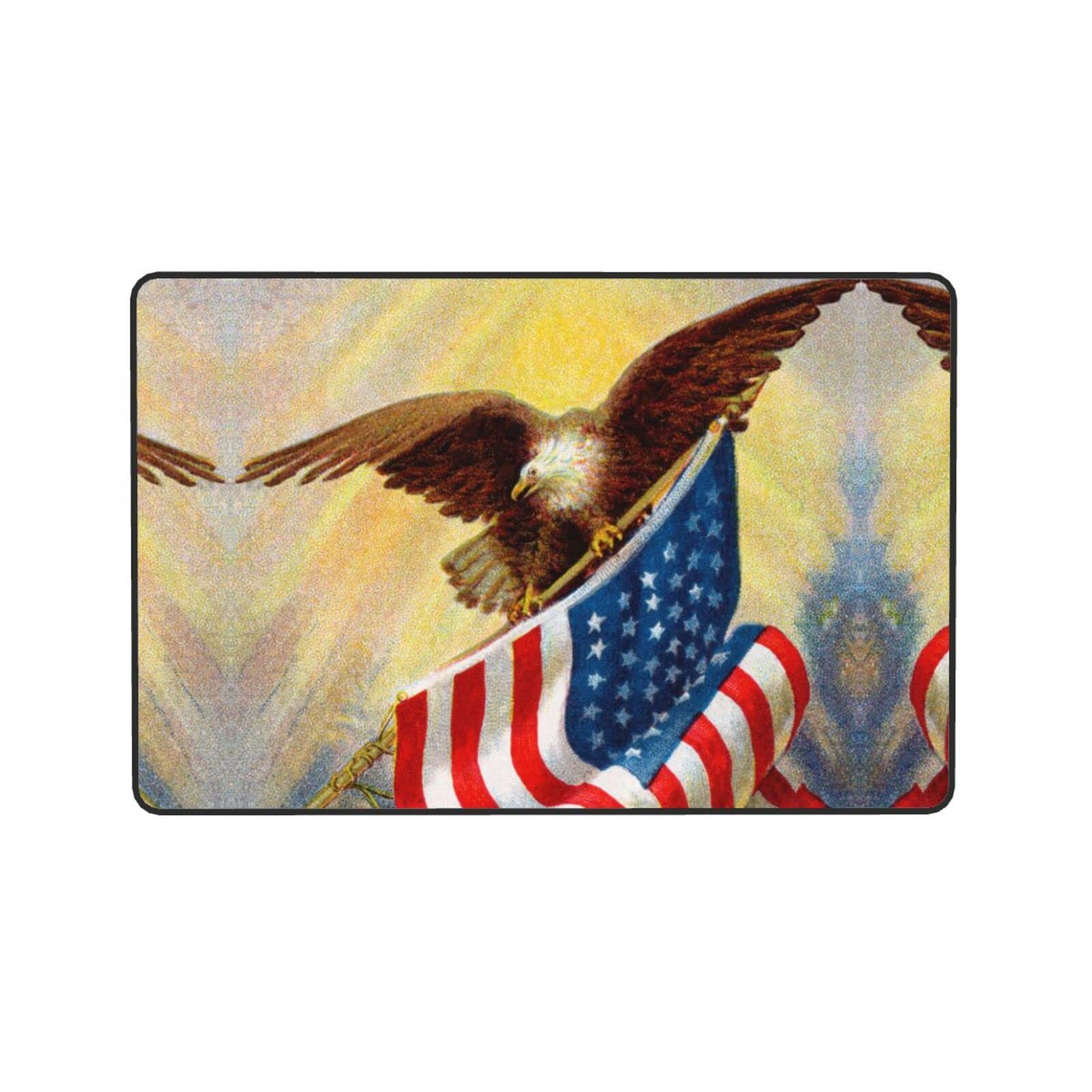 Amazon | OGNOT アメリカ国旗 イーグルアート スーパーソフト