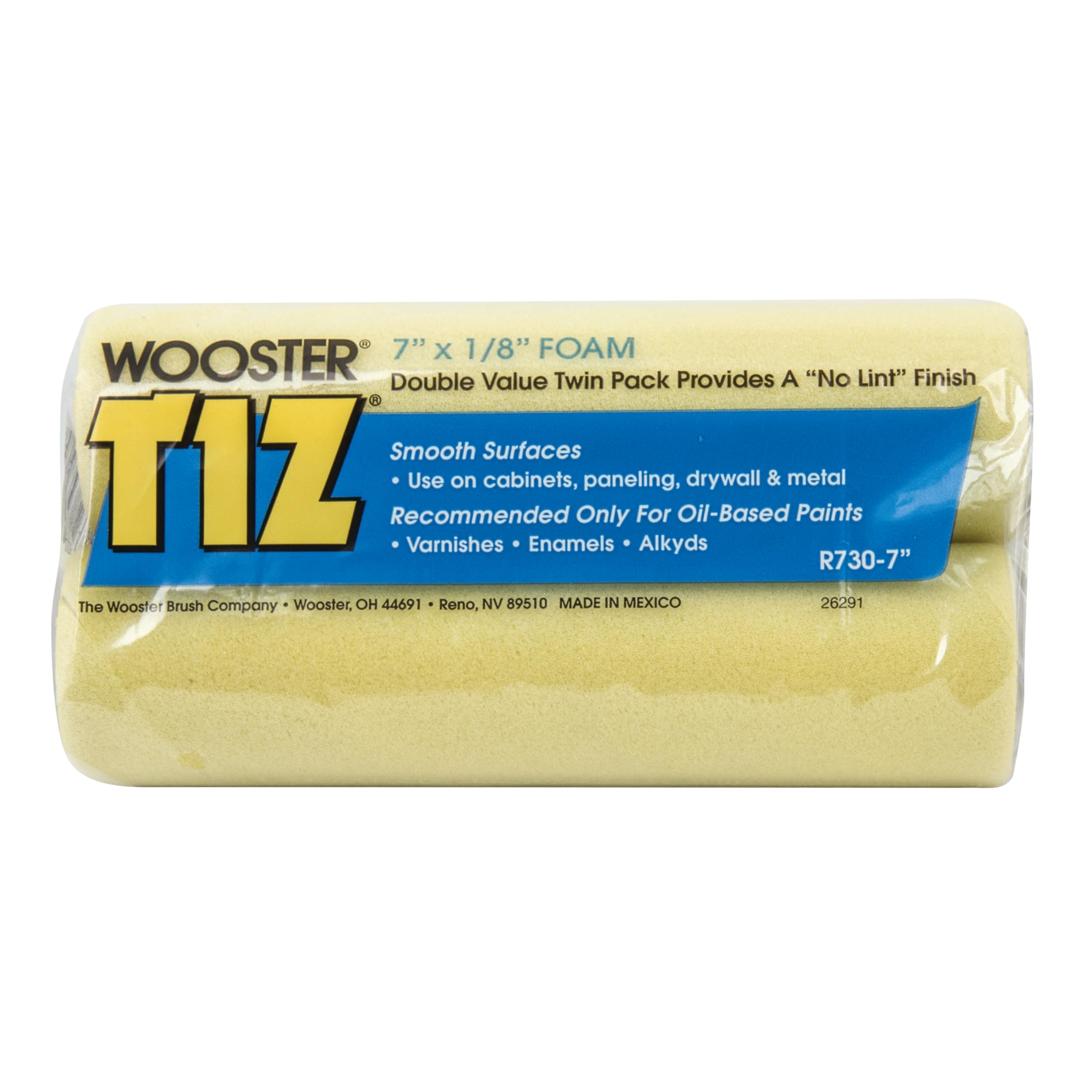 Wooster Brush Wooster-R730-7, Yellow, 7 Inches