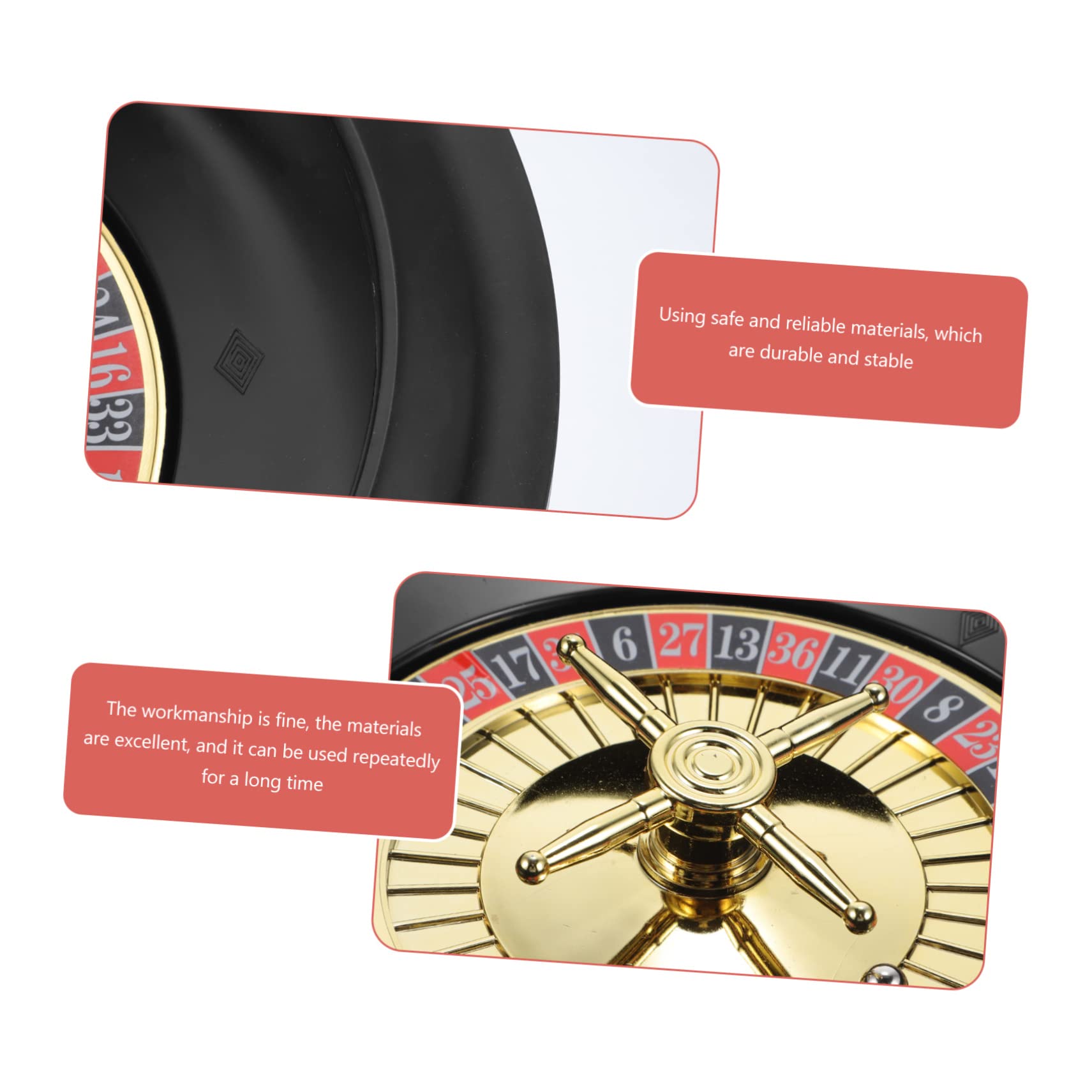 Cabilock Gioco Della Roulette Roulette Russa Roulette Tavolo Ruota Della Roulette Gioco Tavolo Della Roulette Prop Gioco Di Favore Di Partito Ruota Per Ruotare Componente
