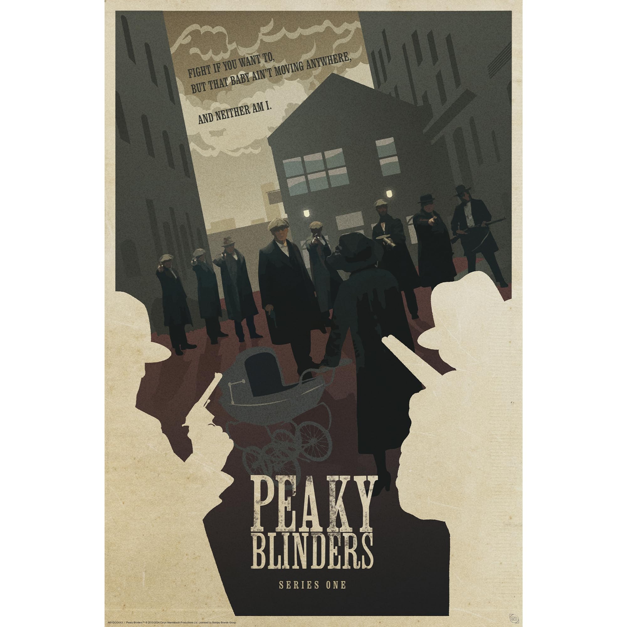GB eye Peaky Blinders Season 1 61 x 91.5cm / 24.2 x 35.8 inches Maxi Poster - Shipped Rolled - Art Poster - Wall Posters - Posters & Prints