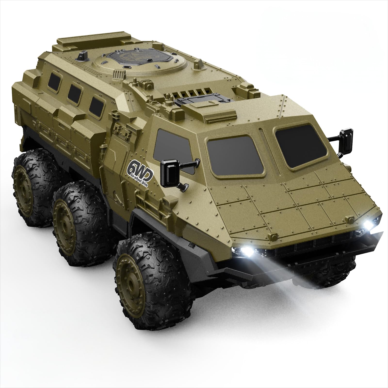 DEERC 9510E 6WD ミリタリー RCカー 1/16スケール