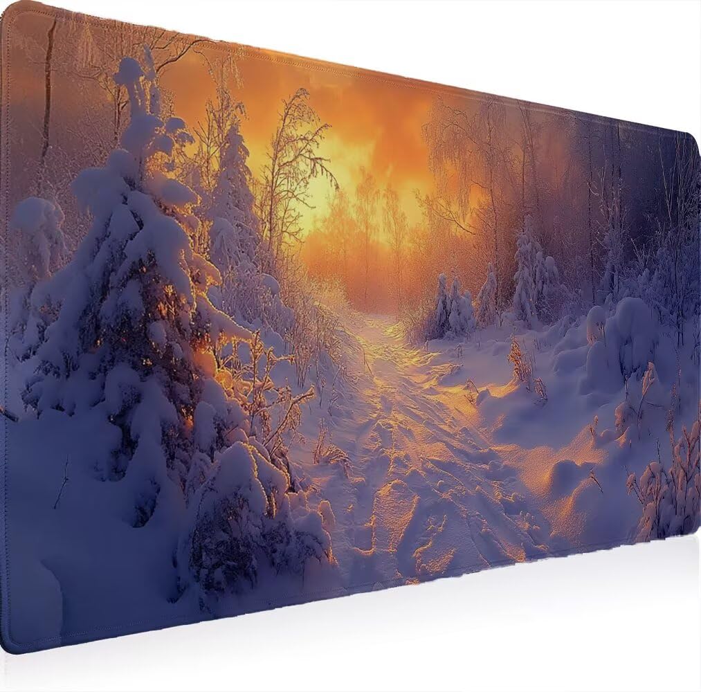 Podkładka pod mysz, podkładka pod mysz XXL 1200 x 600 podkładka pod mysz dla graczy, wodoodporna gumowa podstawa, duża podkładka pod mysz do gier na biurko szyte krawędzie wodoodporna antypoślizgowa