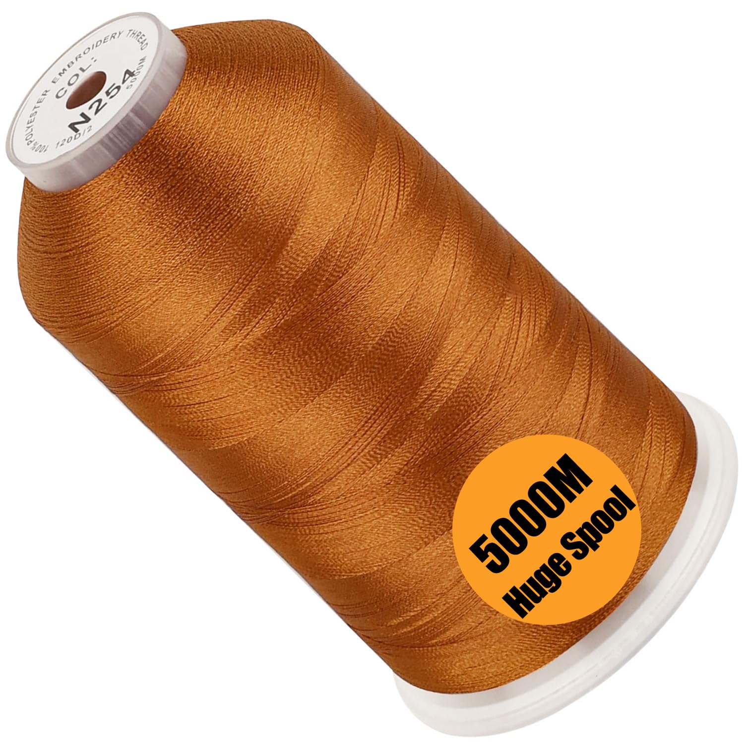 New brothread Huge Spool Embroidery Machine Thread -Hazel Fits Janome Color