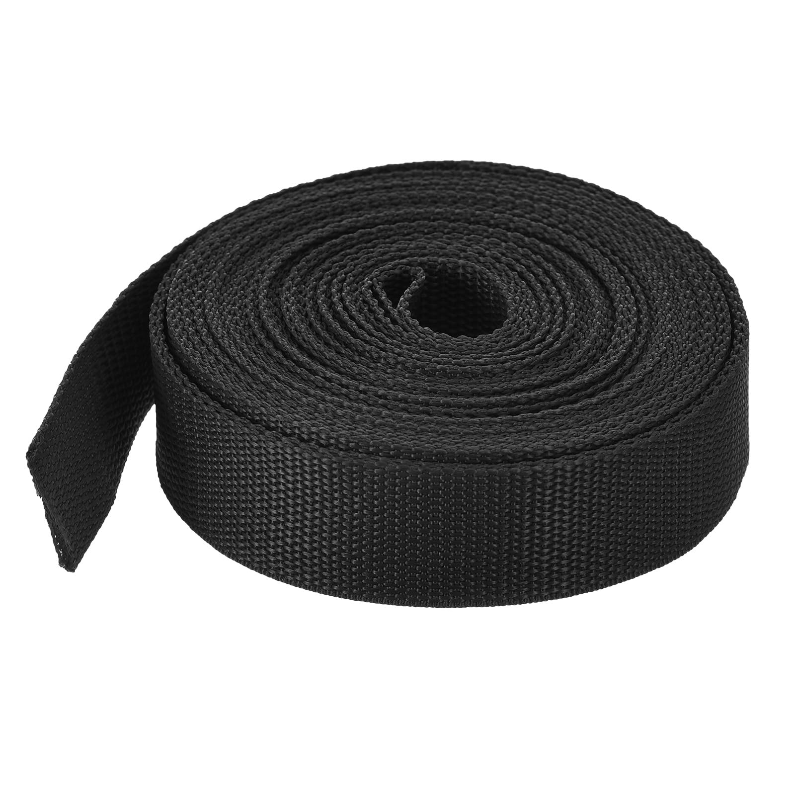 Uxcell Polypropylene Webbing, 10 Yards 1.5 Inch Durable Poly Strapping For Indoor Outdoor Silver Grey