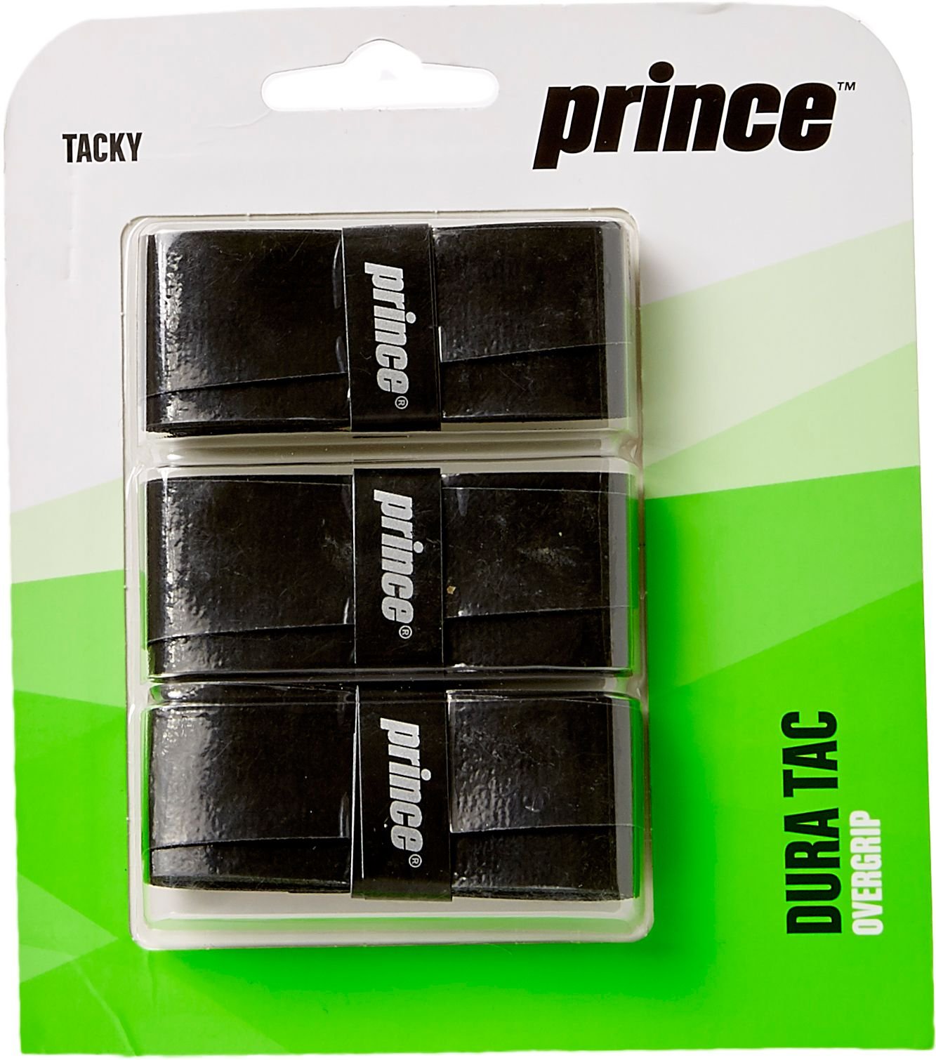Prince 3 Pack Dura Tac Over Grip (Black)