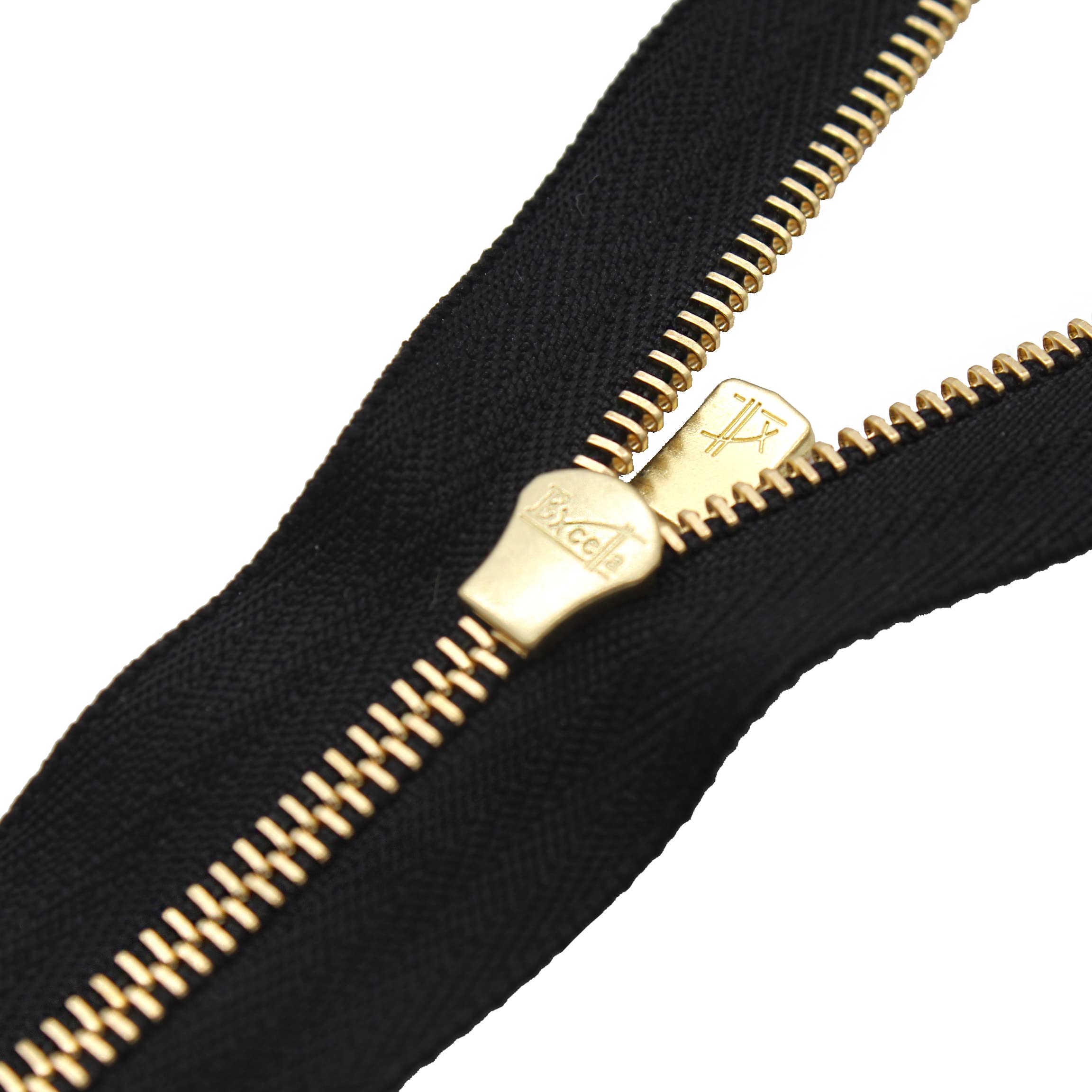 Amazon.com: YKK #2 Excella Golden Brass Zipper 9