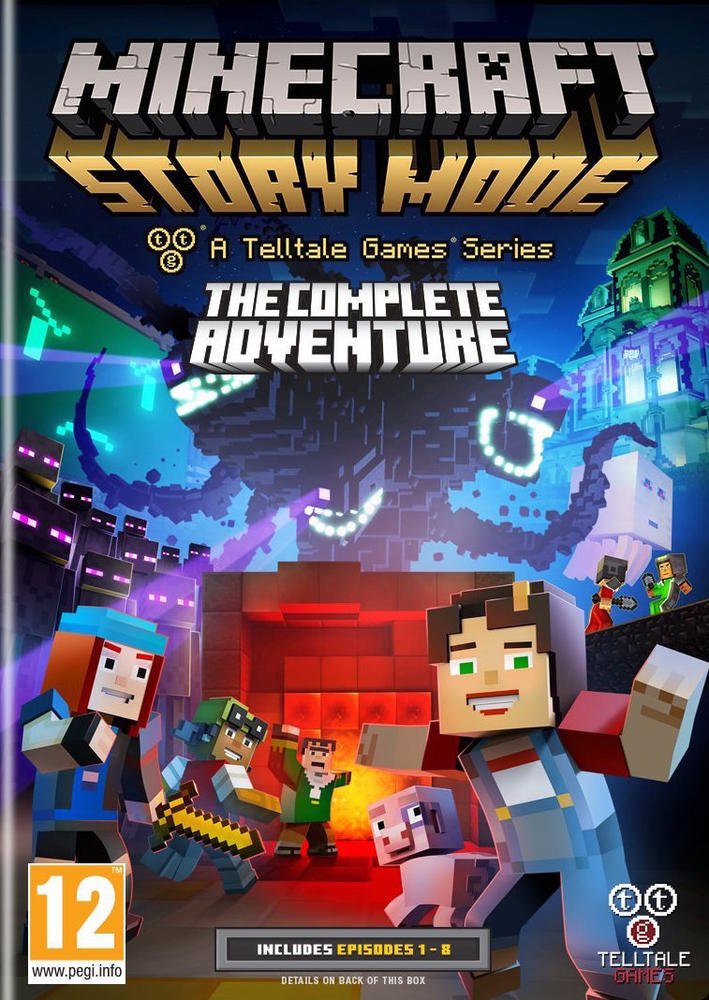 Telltale Games Minecraft: Story Mode, PC Básico PC Inglés vídeo - Juego (PC, PC, Aventura, E10 + (Everyone 10 +))