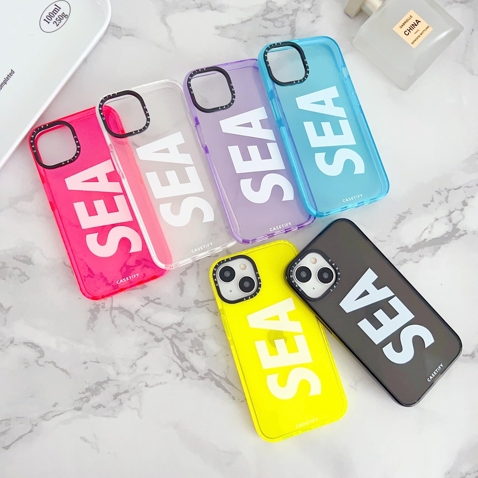 Sugarpods Compatible for iPhone 13 Sea Case, Latest Sea Backcase