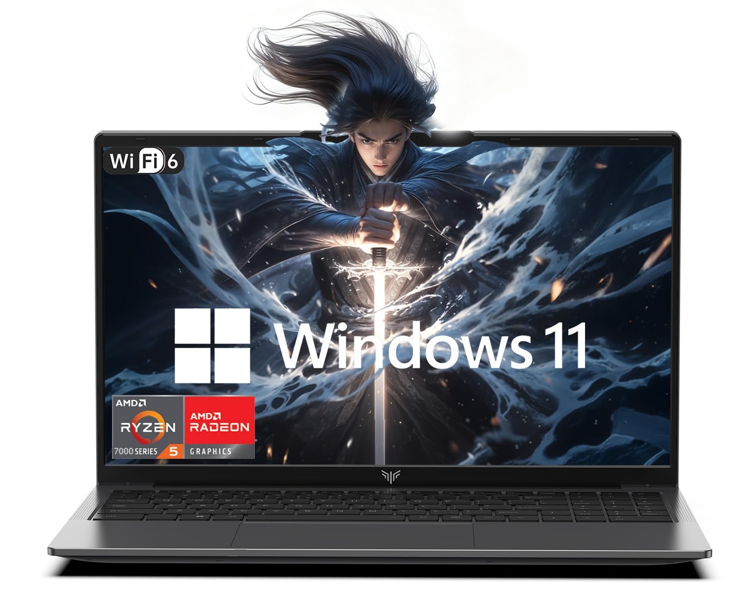 KAIGERR Laptop, Ιntel N150 Processor (Up to 3.6GHz), 16GB RAM 512GB NVMe SSD, 15.6" FHD Display Laptop Computer, Home/Business/Student Laptop, Metal Shell, USB3.2, HDMI