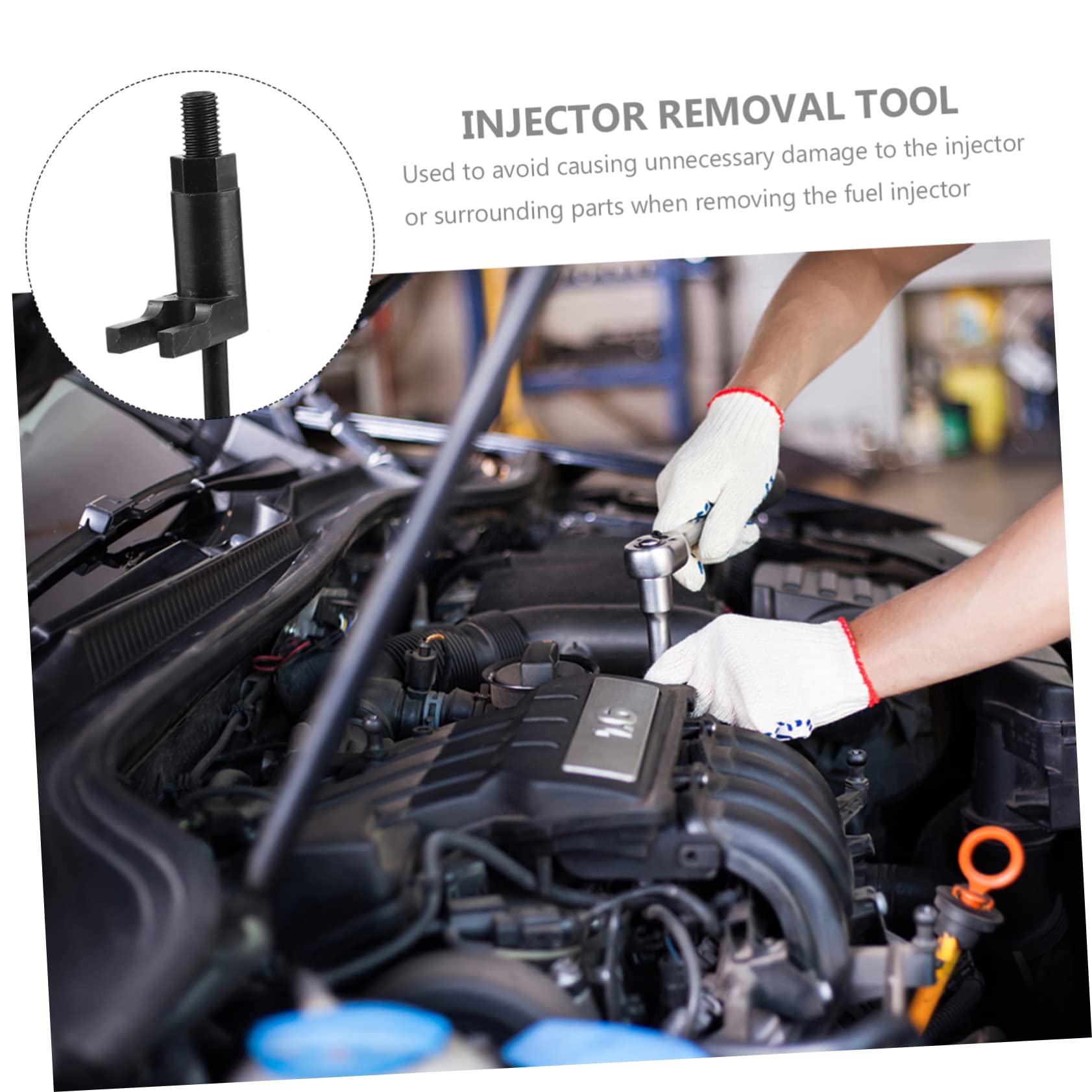 Cabilock L'iniettore Acciaio al Carbonio Resistente alla Corrosione 2011-2018 in Stili multipli Strumento di Rimozione Iniettore Carburante Motori 6.7l Veicolo Diesel senza Danneggiare