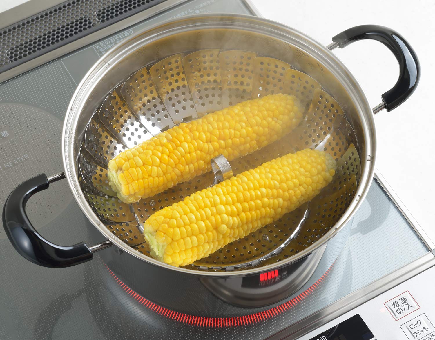 キッチン家電 arshes Amazon.com: Yoshikawa YJ2793 Steamer for Pots, 7.1 - 11.0