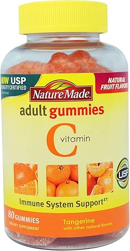 Gomitas Nm para adultos, tamaño de vitamina, 80 unidades, Pv, para adultos, vitamina C, 80 unidades