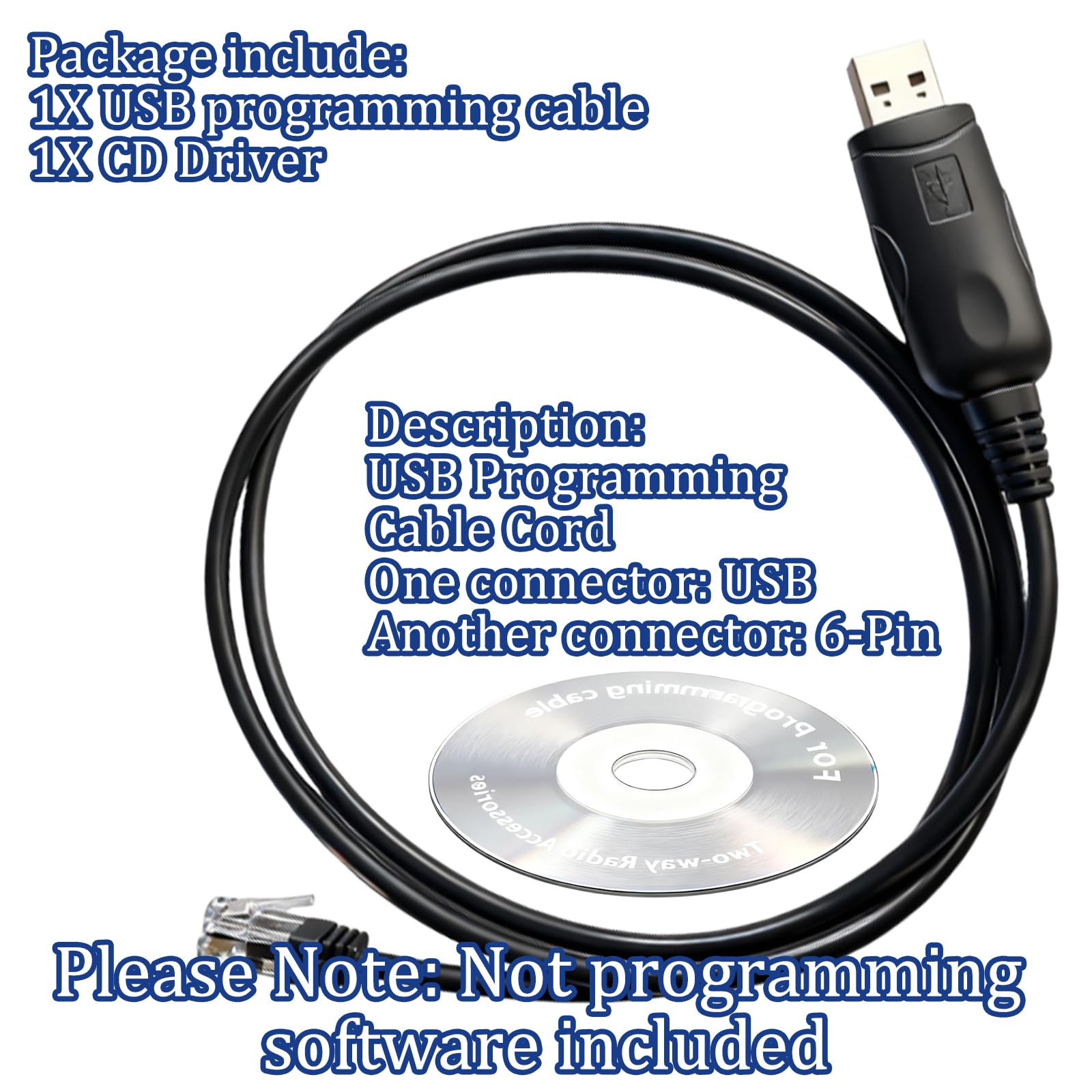 Amazon.com: KENMAX KPG-4 USB Programming Cable for Kenwood Radio