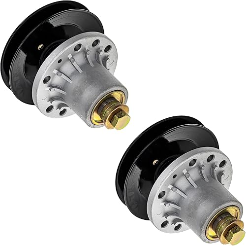 Miniatura 3 de 8TEN Blade Spindle Belt Deck Kit for Exmark Metro Five Speed 32-Inch 103-6583 103-8387 103-6581 1-323345 Walk Behind