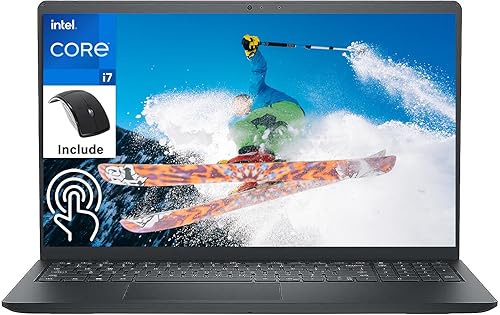 Dell Laptop Inspiron 15 3530 2023, alto rendimiento para negocios, pantalla táctil antirreflejos FHD de 15.6 pulgadas, Intel Core i7-1355U de 13