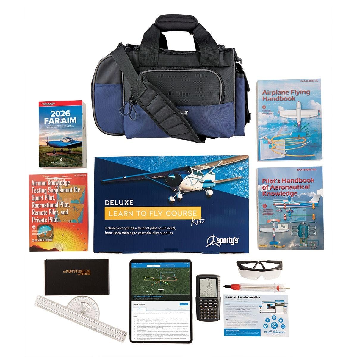 Amazon.com: Sporty's Deluxe Learn to Fly Kit - Private Pilot