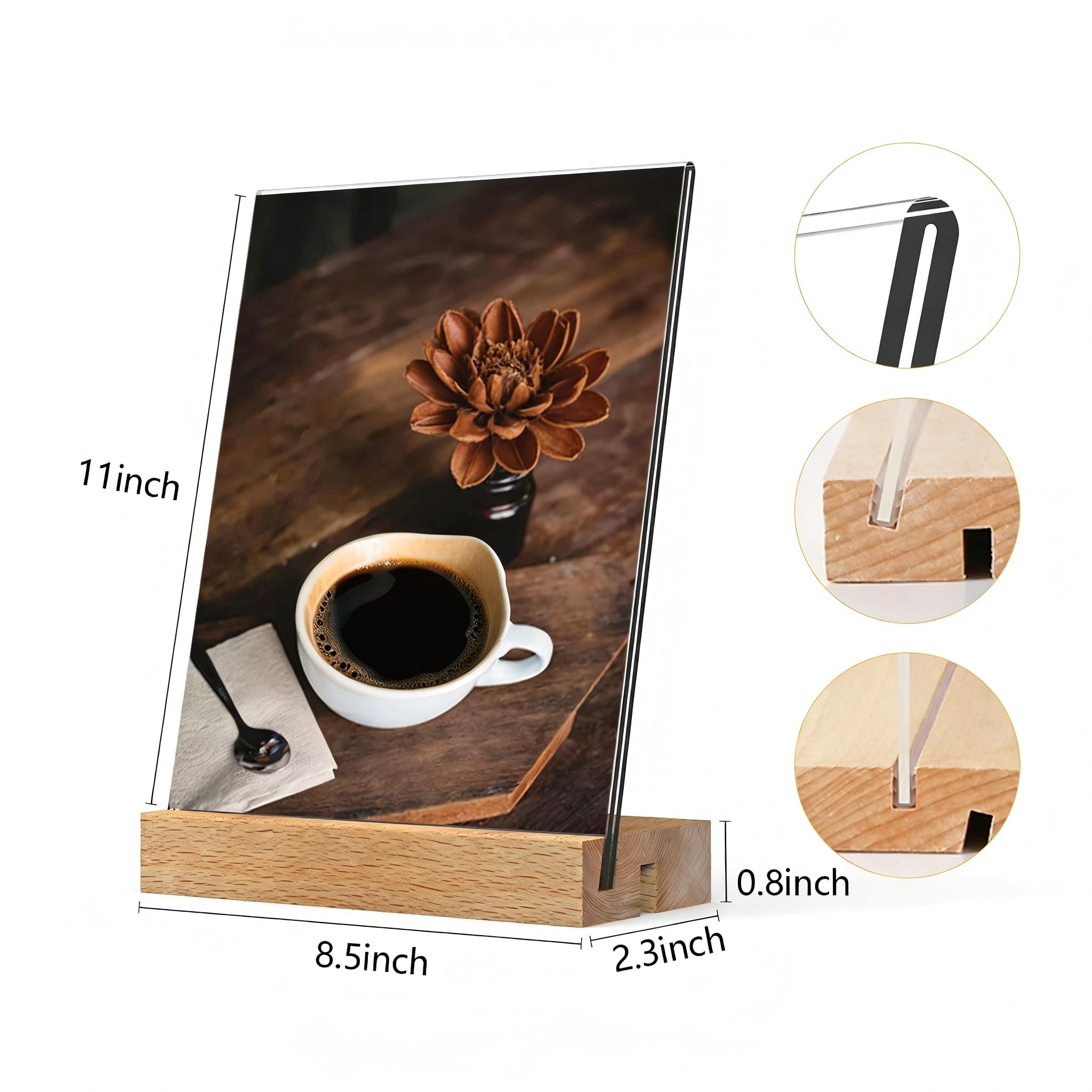 KOOLDE Business/Store Sign Holders