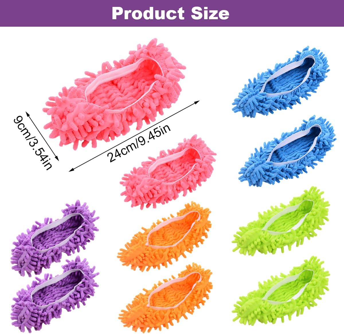 Variante de culori ale huselor pentru mop