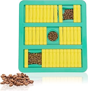 Sponsored Ad - Ptenymohe Dog Treat Puzzle, Dogs Puzzle Toys for Small Dogs IQ Training Dog Treat Puzzle Stimulation Chew T...